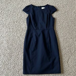 J. Crew suit dress, size 6, navy